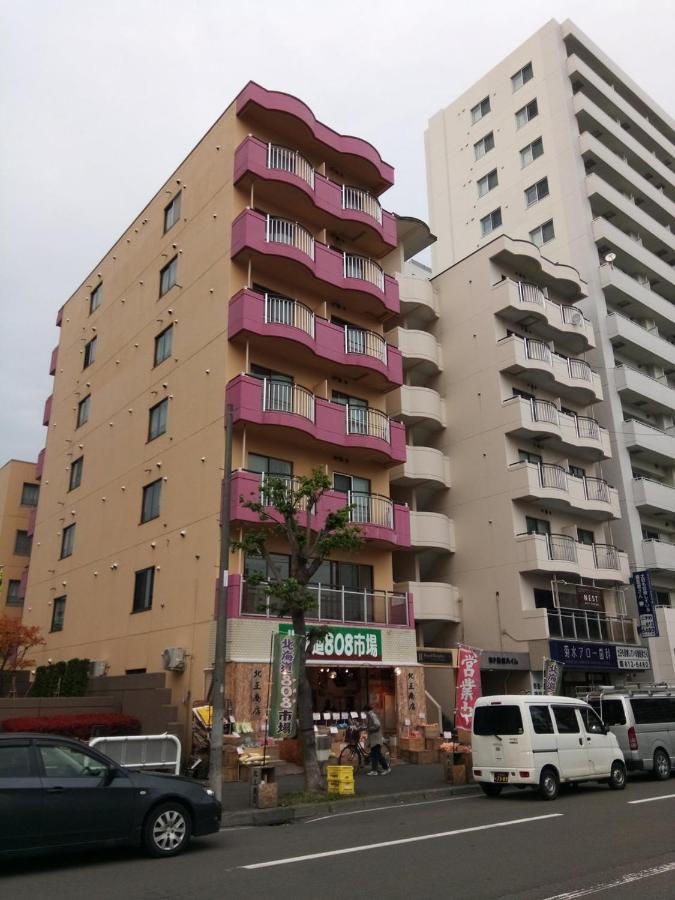 ローヤルハイツ菊水駅 Apartman Szapporo Kültér fotó
