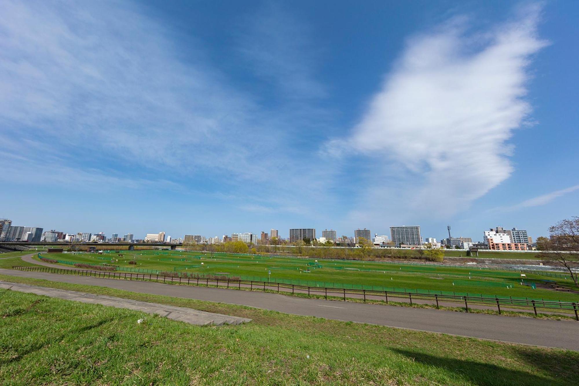 ローヤルハイツ菊水駅 Apartman Szapporo Kültér fotó